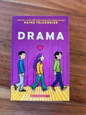 Indigo Kids Graphic Novel — Purple Cover with Yellow, Blue, Green Accents